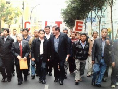 Fallecimiento de Manuel Cortez enluta a CGTP