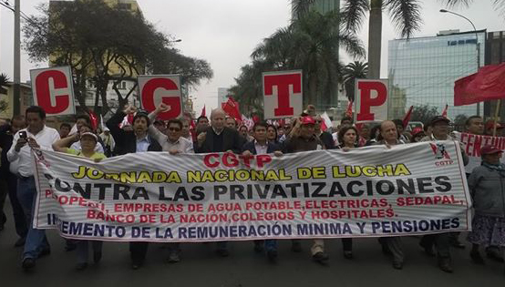 Exitosa Jornada contra la privatización de empresas públicas